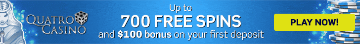 Quatro Casino - 700 free spins