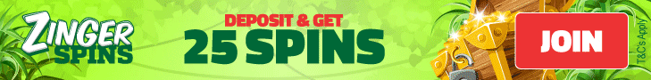 Zinger Spins - Free Spins Bonus