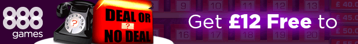 888 Games - £12 no deposit bonus