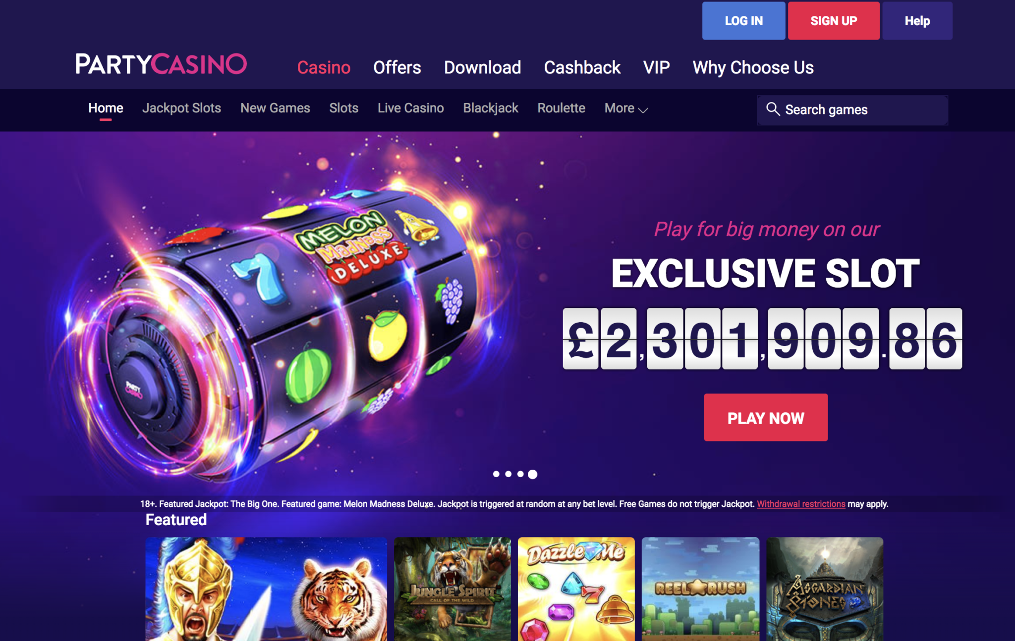 casinos with free spins on sign up