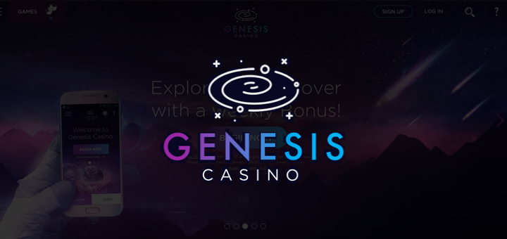 Genesis Casino - 300 Free Spins