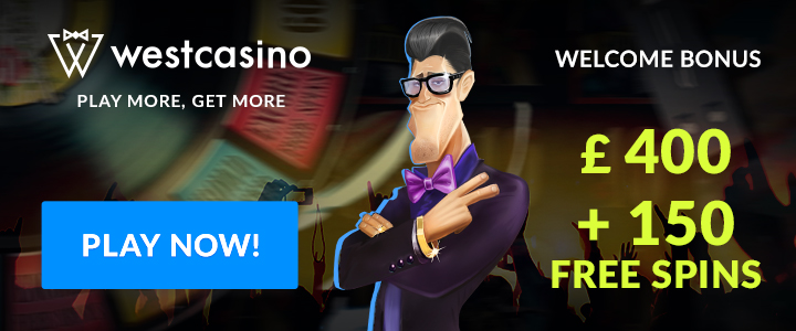 West Casino - 150 Free Spins