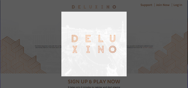 Deluxino Casino - Wager Free Spins