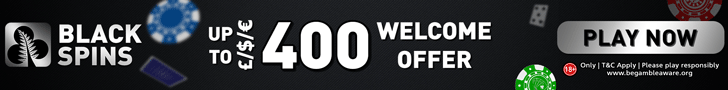 Black Spins Casino - Banner Bonus Offer